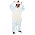 Snuggs Blanket Animal Onesie Light blue Cow